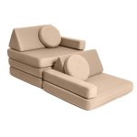 Kindersofa Karamell – modernes Design mit natürlicher Farbnote